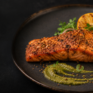 Ajwaini Salmon