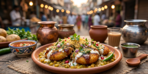 Banarasi Aloo Tikki Chaat