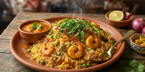 Shrimp Biryani