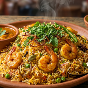 Shrimp Biryani